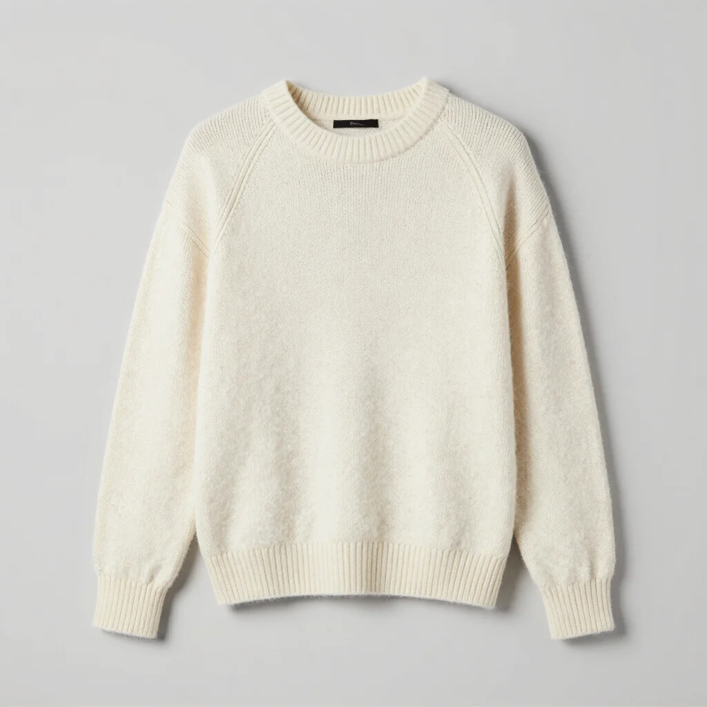 Sculptural Heavyweight Knit Sweater
